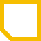 Logo Nmédia blanc avec contour jaune